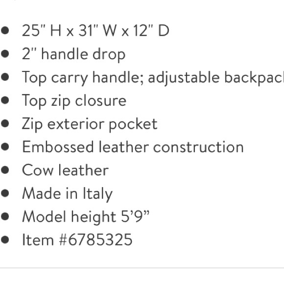 Silver Mini Backpack - Picture 9 of 9